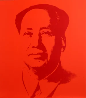 Mao 3, Andy Warhol Serigraph, Sunday B. Morning Stamp Verso