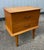 Vintage Bedside Table in Light Oak, 1950 For Sale - Image 8 of 8