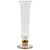 Mid-Century Art Glass Vase with Gold Overlays, Europe, 1930s For Sale - Image 6 of 6