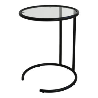 1980s Vintage Italian Side Table in the Style of Eileen Gray For Sale