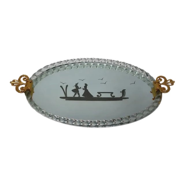 FratelliBarbini - Mirrored Serving Tray For Sale