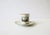 A beautiful Italian espresso coffee or tea demitasse cup and saucer 'Toscana' by designer Richard Ginori, circa mid-20th...
