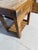 Butcher Block Table With Drawer Built With Antique Wood From England For Sale - Image 9 of 18