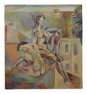 Michele Dubain, Painting, Oil on Canvas