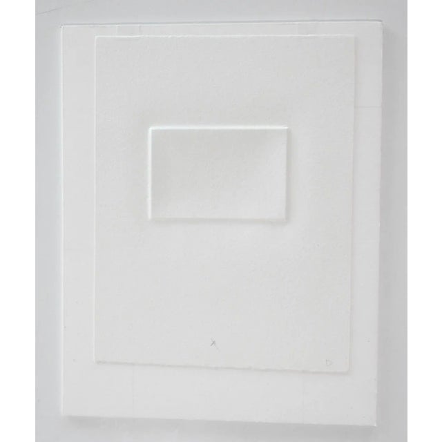 1993 blue etching on paper with skulls by Tomas Pineda Matus (b 1968) Mexico. Signed, titled "Muerte Souando" (Dreaming...