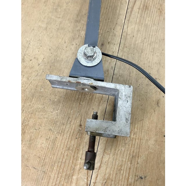 Vintage Industrial Adjustable Table Lamp from Memlite, 1960s For Sale - Image 17 of 18