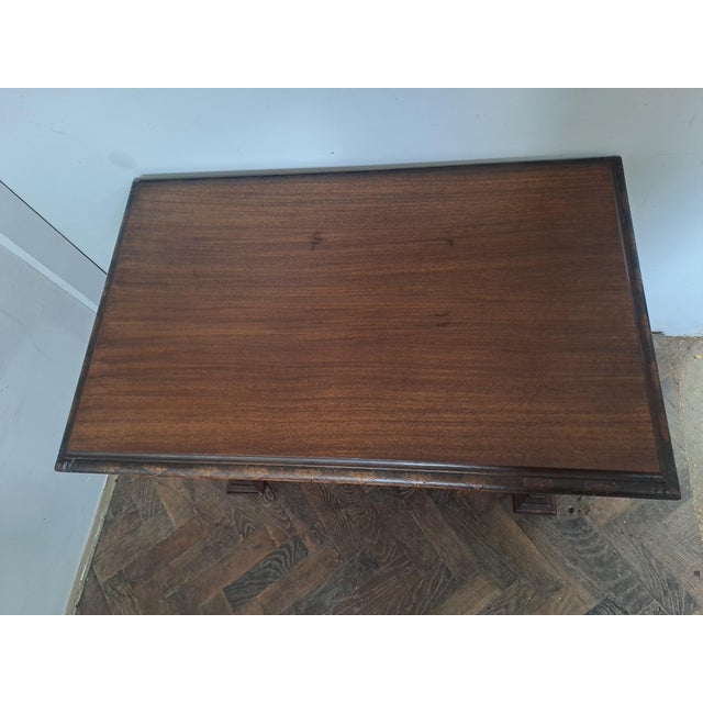 Hutton-Clarke Antiques is pleased to offer this impressive Aesthetic Movement walnut centre table, dating to circa...