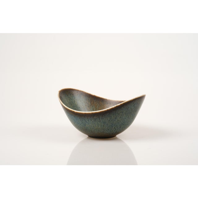 Large Scandinavian Modern Aro Bowl in Stoneware by Gunnar Nylund for Rörstrand, 1950s For Sale - Image 9 of 9