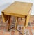 Mid 20th Century Heywood Wakefield Butterfly Drop Leaf Wishbone Dining Table With 2 Leaves For Sale In Miami - Image 6 of 12