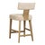 Mid-Century Modern Modern Klismos Counter Stool With Back For Sale - Image 3 of 7