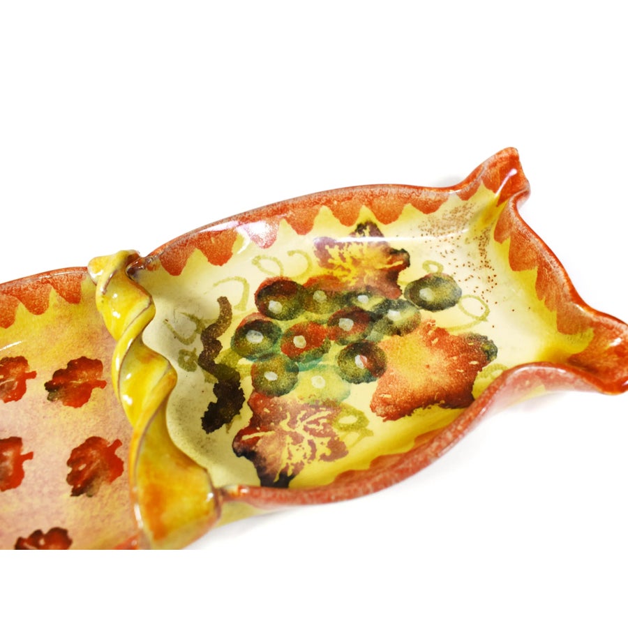 イタリア製 スイカデザイン 陶器皿 Italica Ars Vintage Italica Ars Handpainted Italian Ceramic Small Serving Dish
