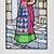 Screen print on paper. Hand signed and titled in pencil. Not numbered. Excellent condition. This piece is attributed to...