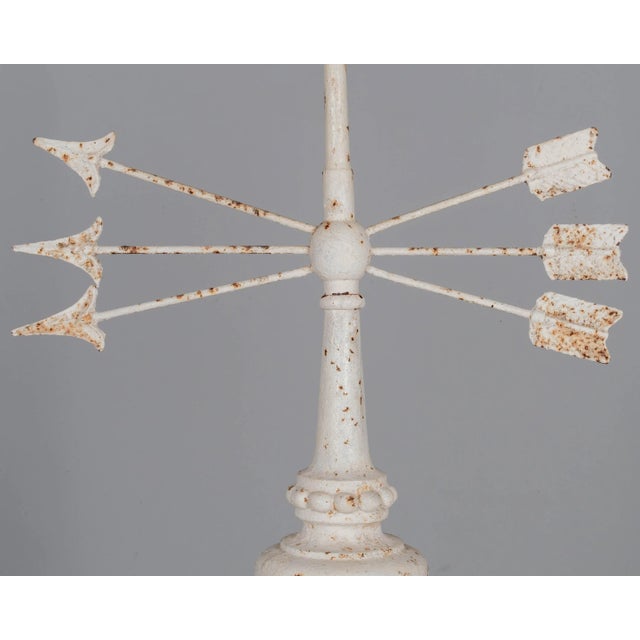 19th Century French Cast Iron Weather Vane, a Pair For Sale - Image 10 of 13