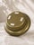 Gold Antique 18th Century Swedish Bronze Bowl with Engraved Initials For Sale - Image 8 of 9