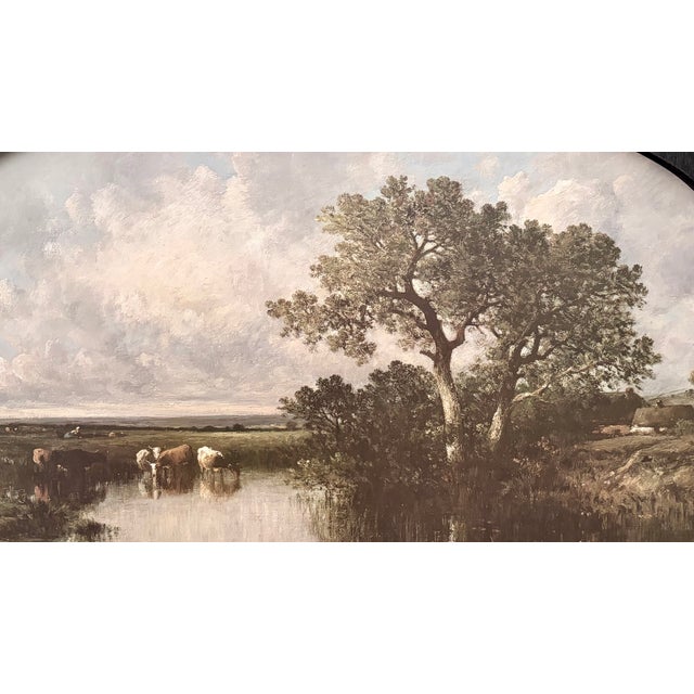Pastors scene printed on board. Ready to hang. Great for country qr rustic decor.