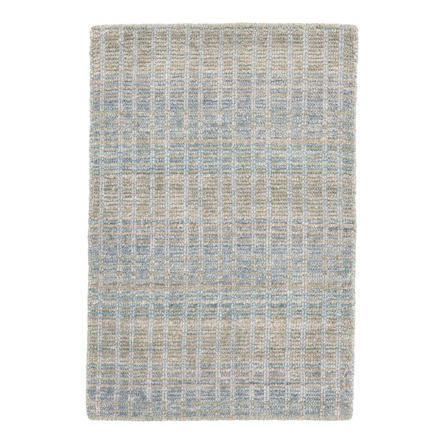 Dash & Albert by Annie Selke Geneva Woven Viscose/Cotton Rug, 7' 6" x 9' 6" For Sale