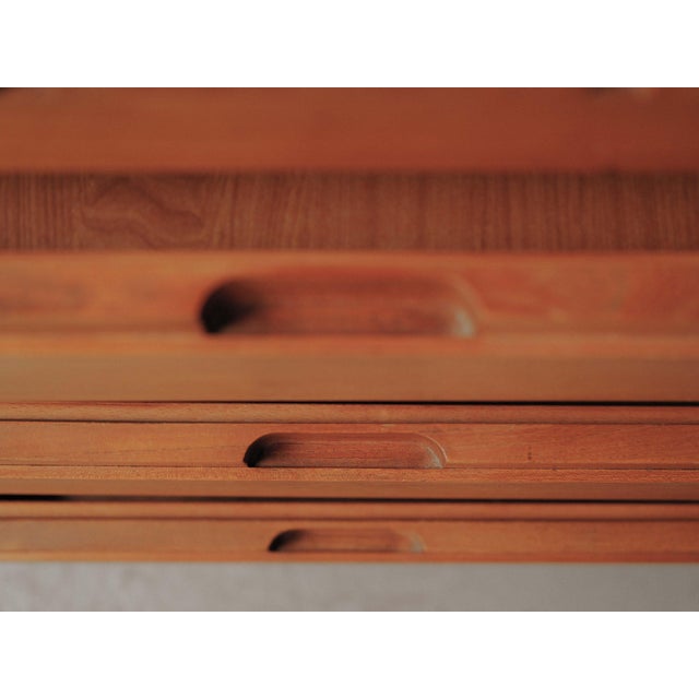 Large Elm Sideboard, France, 1980s For Sale - Image 4 of 17