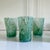 2020s Green Mist Confetti Murano Glass Hand Blown Tumblers Drinking (Cups Set of 6) For Sale - Image 5 of 7