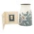 Japanese Cloisonne Enamel Vase Maple Leaves Yoshiko Noda For Sale