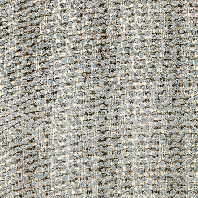 Schumacher Nakuru Linen Velvet Fabric in Mineral For Sale