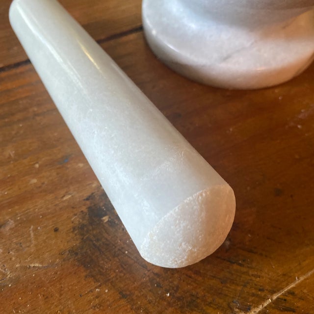 1970s Marble Mortar and Pestle For Sale - Image 4 of 6