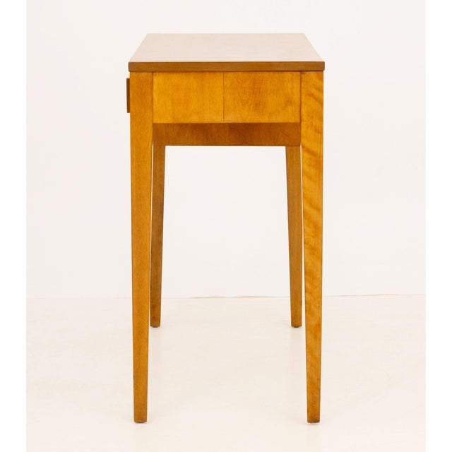 Wood Conant Ball Maple Writing Desk For Sale - Image 7 of 10