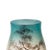 Glass and Crystal - Pair of jugs. European; early 20th century, hand-painted glass depicting a river landscape. Height: 9 cm.