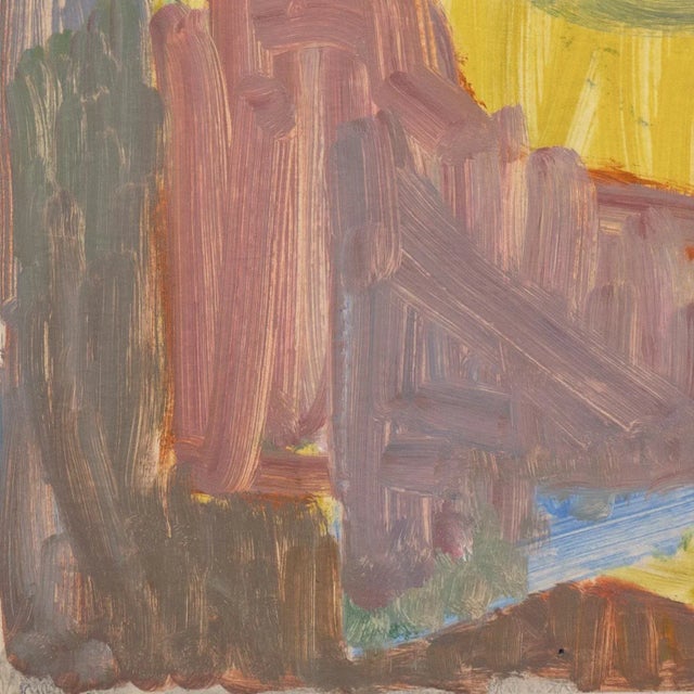 Modern 'Reclining Nude' by Victor Di Gesu, Paris, Louvre, Academie Chaumiere, San Francisco Art Association, Los Angeles County Museum of Art For Sale - Image 3 of 7