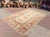 Beige Vintage Hand Knotted Turkish Area Rug - 76" X 119" For Sale - Image 8 of 10