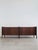 Italian sideboard, model "Archimede," designed by Fukuoh Hirozi and produced by Gavina, made of dark wood with a system of...