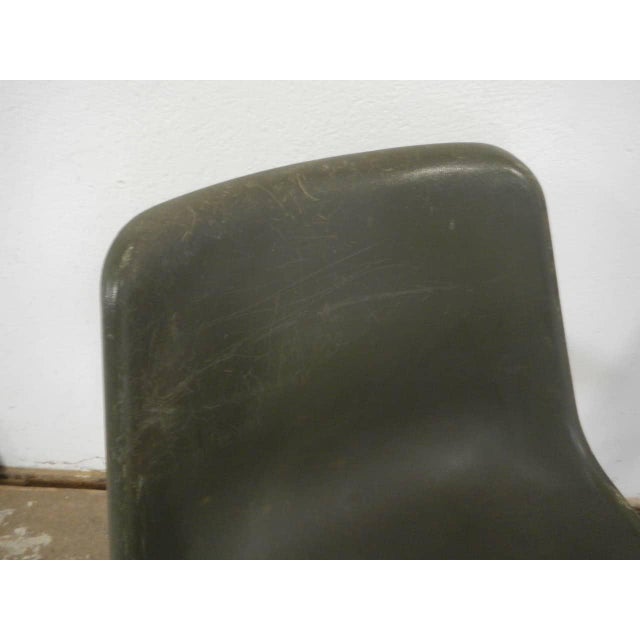 Forest Green Chairs from Robin Day, 1970s, Set of 2 For Sale - Image 8 of 10