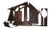 Brutalist House Wall Sculpture For Sale - Image 11 of 12
