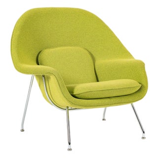 Early Restored Mid Century Green Womb Lounge Chair by Saarinen for Knoll, Multiples/Custom Available For Sale