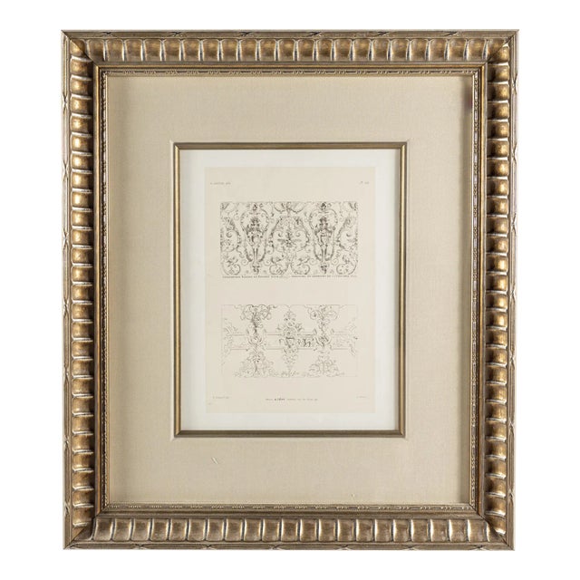 Verscheyden Randen en Spitsen Architectural Door Framed Print For Sale