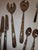 New 22 Piece Set of Bone and Stainless Flatware From Restoration Hardware For Sale - Image 4 of 11