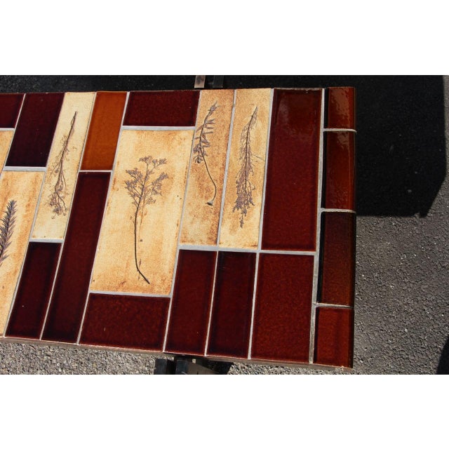 1960s Les Herbiers Coffee Table by Roger Capron, 1960s For Sale - Image 5 of 9