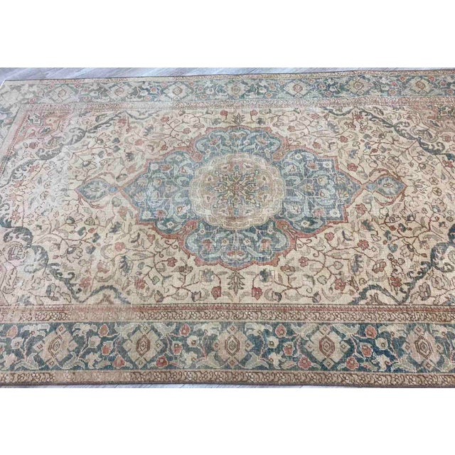Hand Knotted Vintage Turkish Rug, 49" X 82" For Sale - Image 9 of 12
