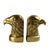 Vintage Brass Bald Eagle Bookends For Sale - Image 4 of 9