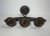 German Hugo Berger Goberg Attr. Arts & Crafts Black Iron Candelabra Pair For Sale - Image 9 of 11