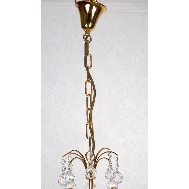 Crystal Chandelier by Christoph Palme, 1970s For Sale - Image 6 of 12