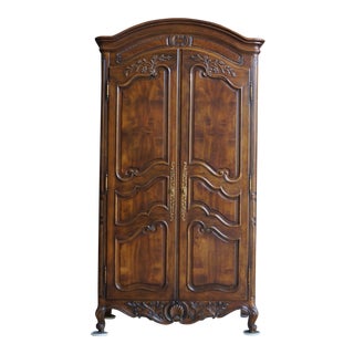 French Country Henredon Armoire For Sale