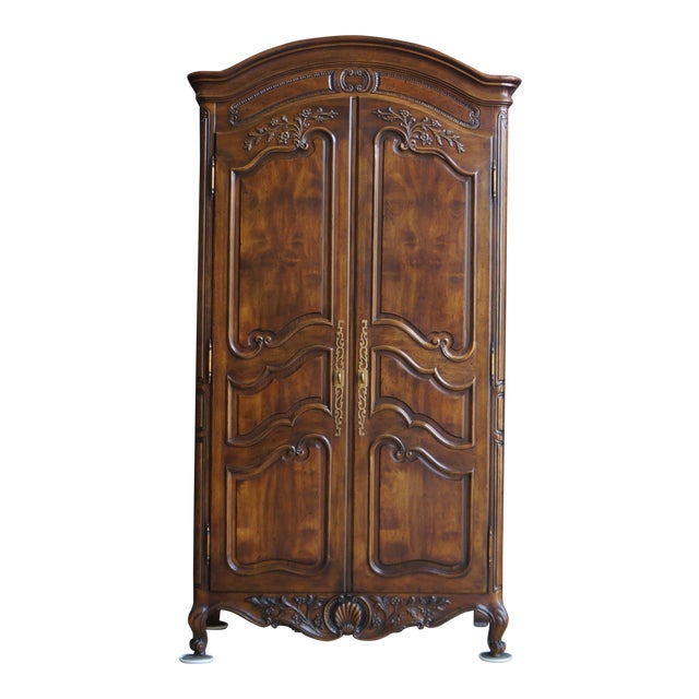 French Country Henredon Armoire Chairish