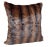 Vintage Geometric Muskrat Real Fur Pillow For Sale - Image 10 of 13