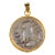 Antique Ancient Greek Owl Coin Pendant For Sale