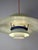 Louis Poulsen White PH5 Louvered Lamp by Poul Henningsen for Louis Poulsen For Sale - Image 4 of 11