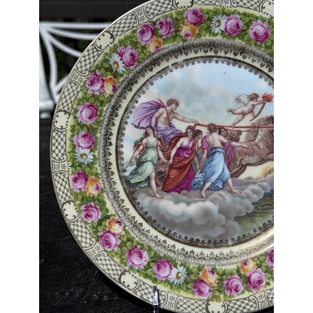 Apollo the Sun God Early 20th Century Decorative Wall Plate For Sale - Image 11 of 12