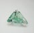 Italian Green Art Glass Triangular Bowl, 1960s For Sale - Image 4 of 7