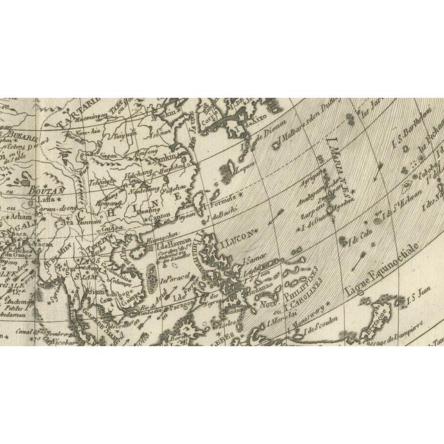Antique Map by Rigobert Bonne, 1780 For Sale - Image 4 of 10