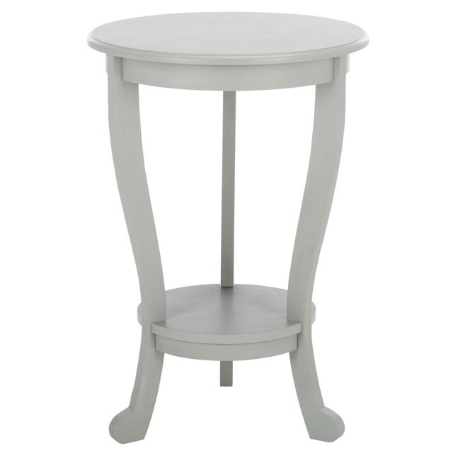 Mary Pedestal Table in Robins Egg Blue For Sale In Philadelphia - Image 6 of 8