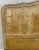 Gold Vintage Louis XVI French Oak King Size Bed Frame with Carved Headboard For Sale - Image 8 of 13